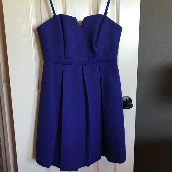 Anthropologie Royal Blue versatile cocktail dress - Picture 5 of 5
